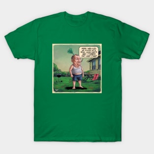 Playing with real lawn darts T-Shirt